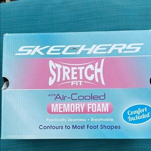 Skechers Stretch Fit Flats with Air-Cooled Memory Foam
